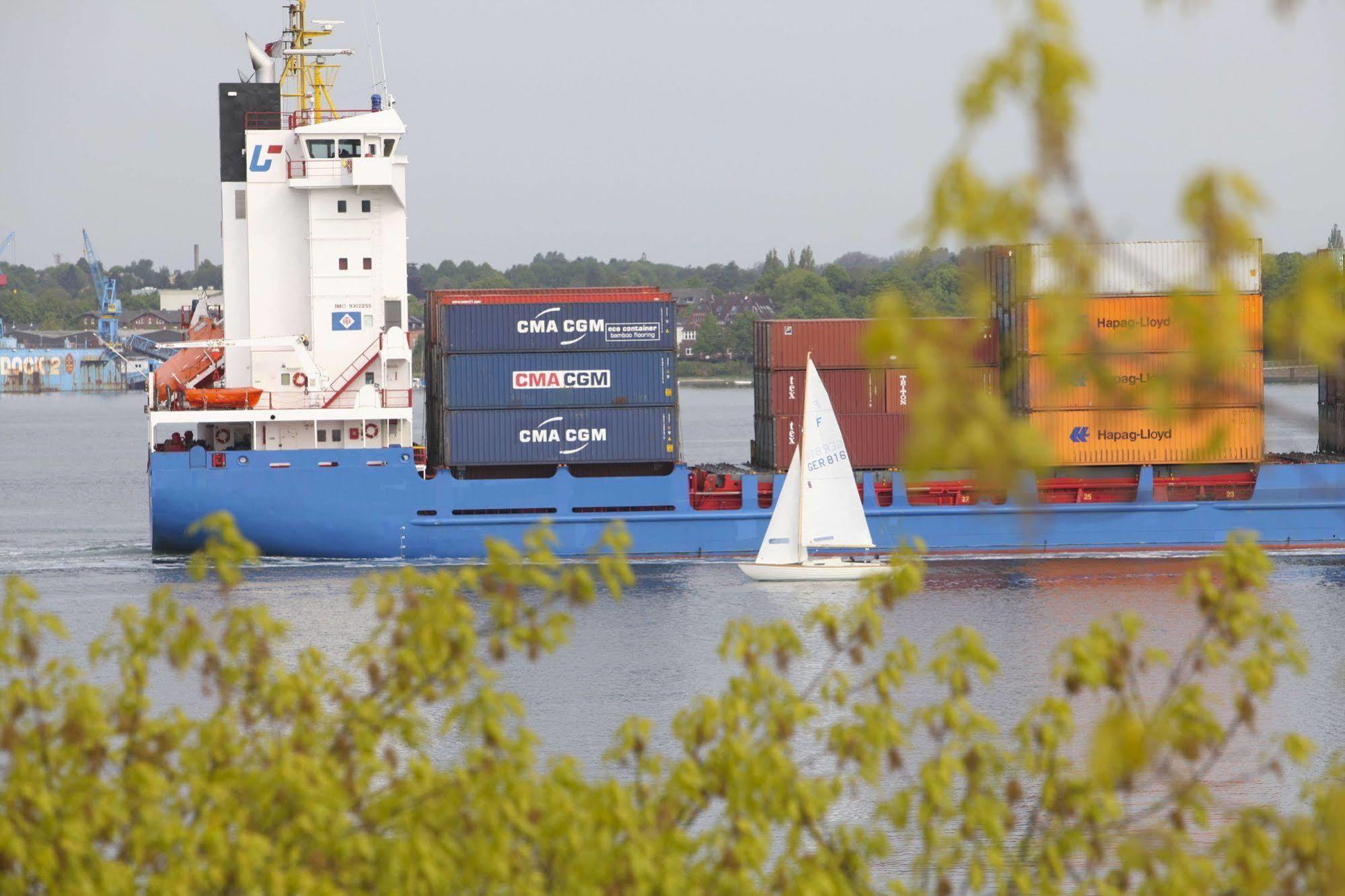 Strandhotel Seeblick, Ostseebad Heikendorf Exteriör bild