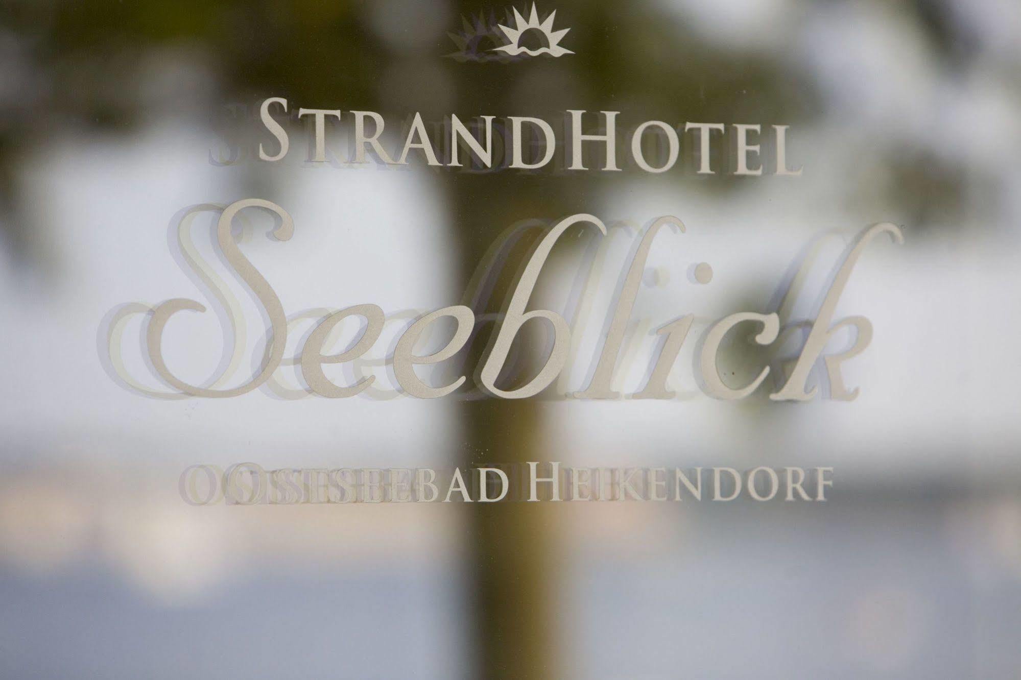 Strandhotel Seeblick, Ostseebad Heikendorf Exteriör bild